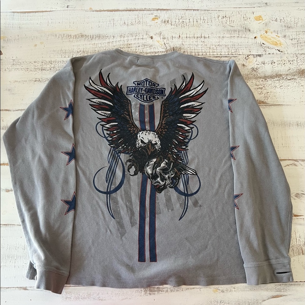 Y2K Harley Davidson Cafe long sleeve